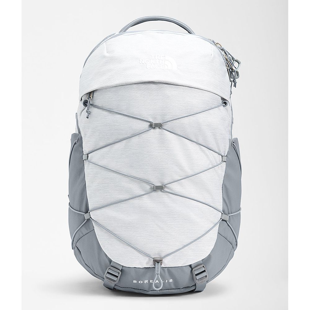 The North Face Backpacks Womens Australia - The North Face Borealis White Metallic / Grey (GKJ-62513